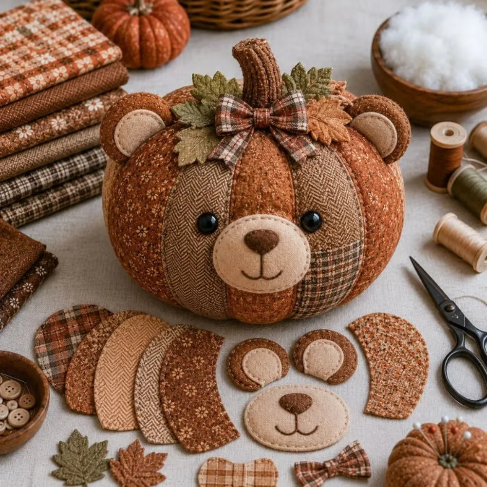 Sewing - Kit de tela de calabaza de