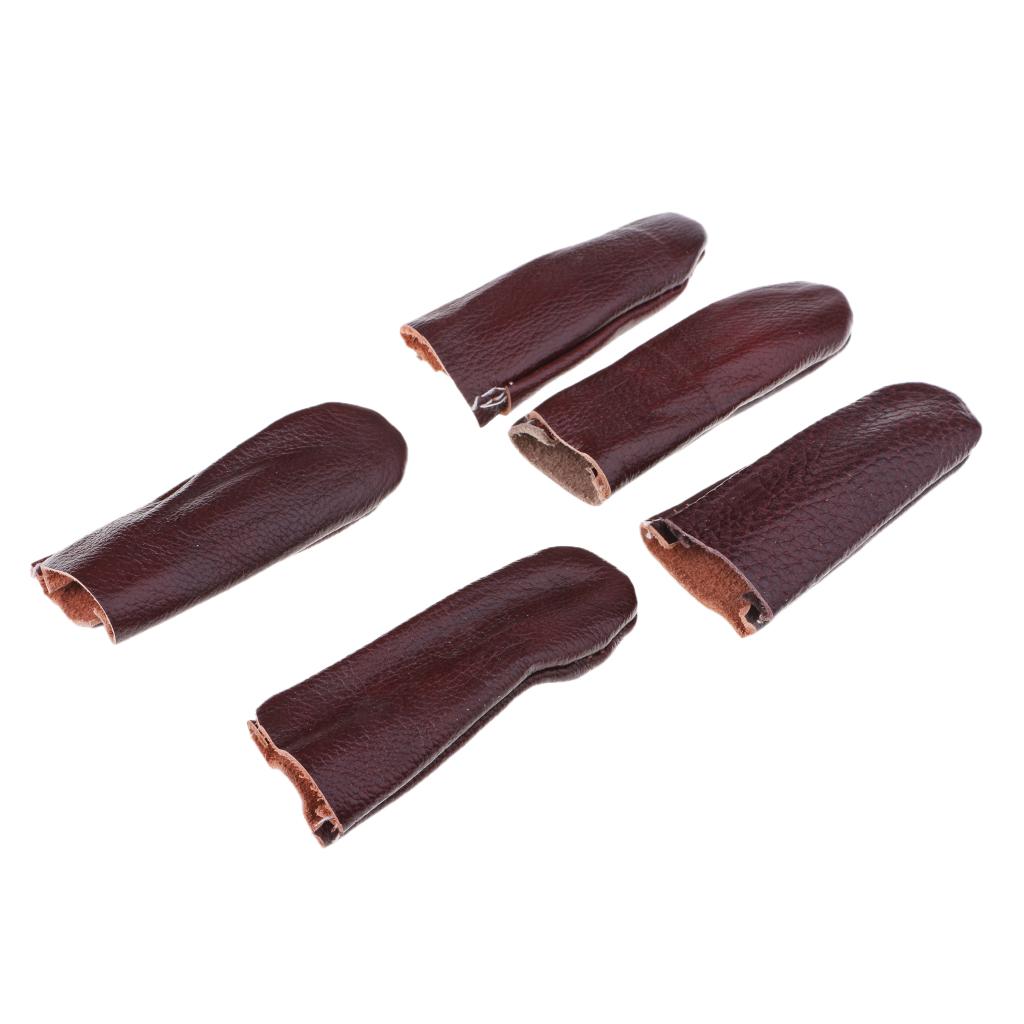 Protectores de dedos de cuero  - Craft Tools reseña y precio