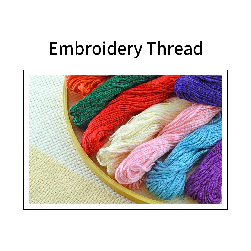 Kits de punto de cruz bordado, - Cotton Embroidery Thread Skeins reseña y precio