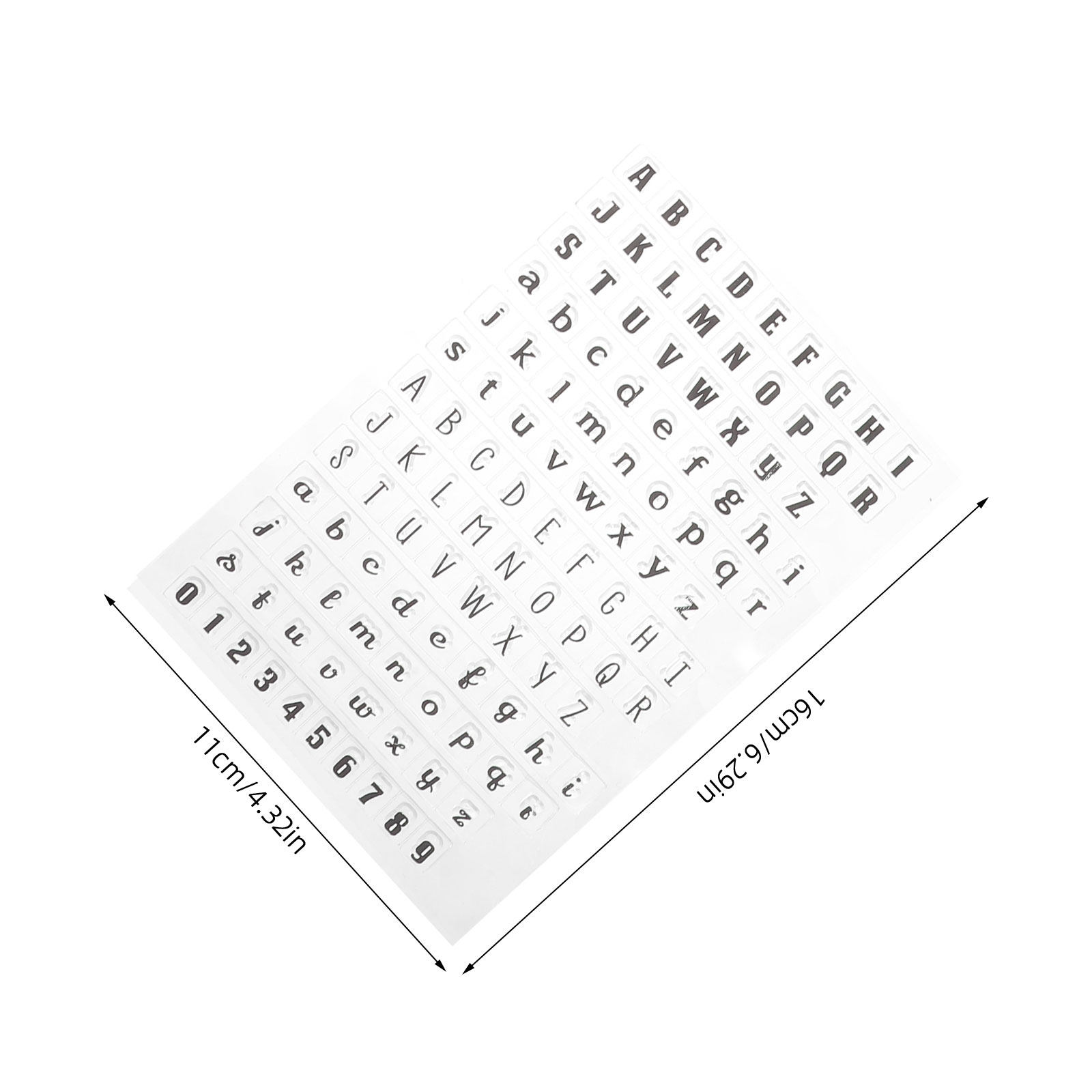 4 unidades de sellos de silico - Clear Silicone Stamps For Card Making reseña y precio