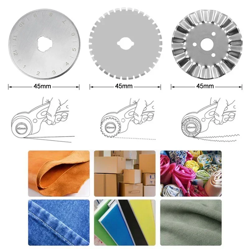 Cortador rotatorio de 45 mm pa - Rotary Cutter For Fabric 45Mm reseña y precio
