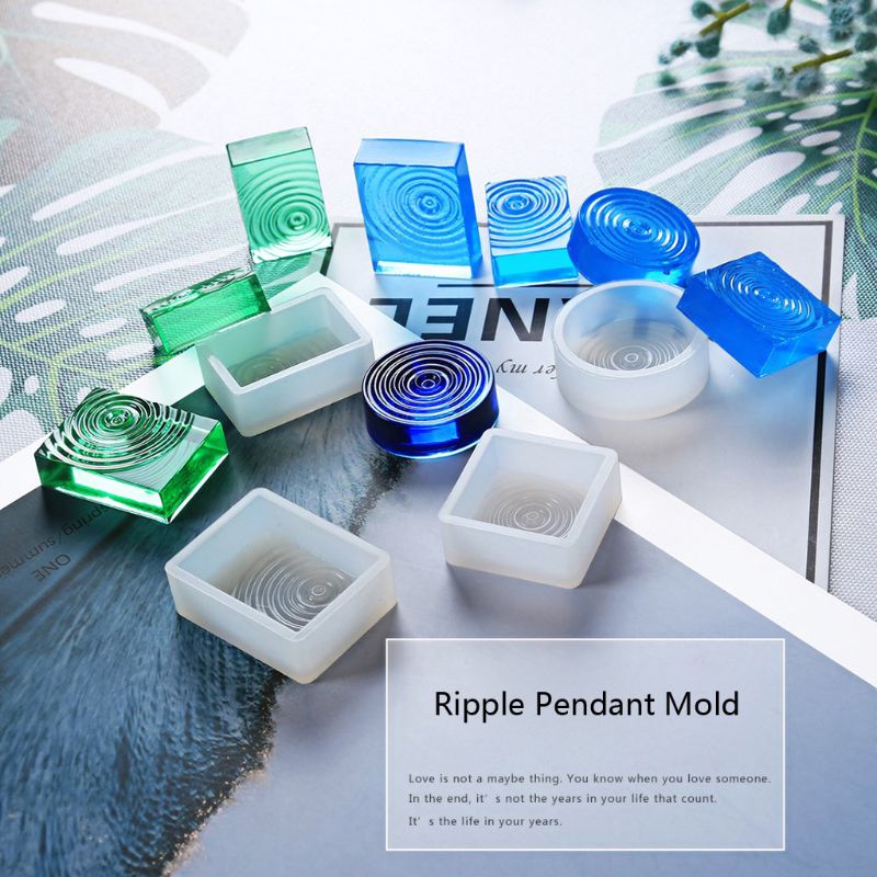 Juego de moldes de silicona tr - Silicone Epoxy Resin Molds Set reseña y precio