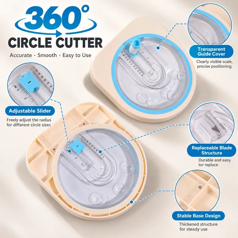 360 °   Cortador circular de p - Scrapbooking reseña y precio
